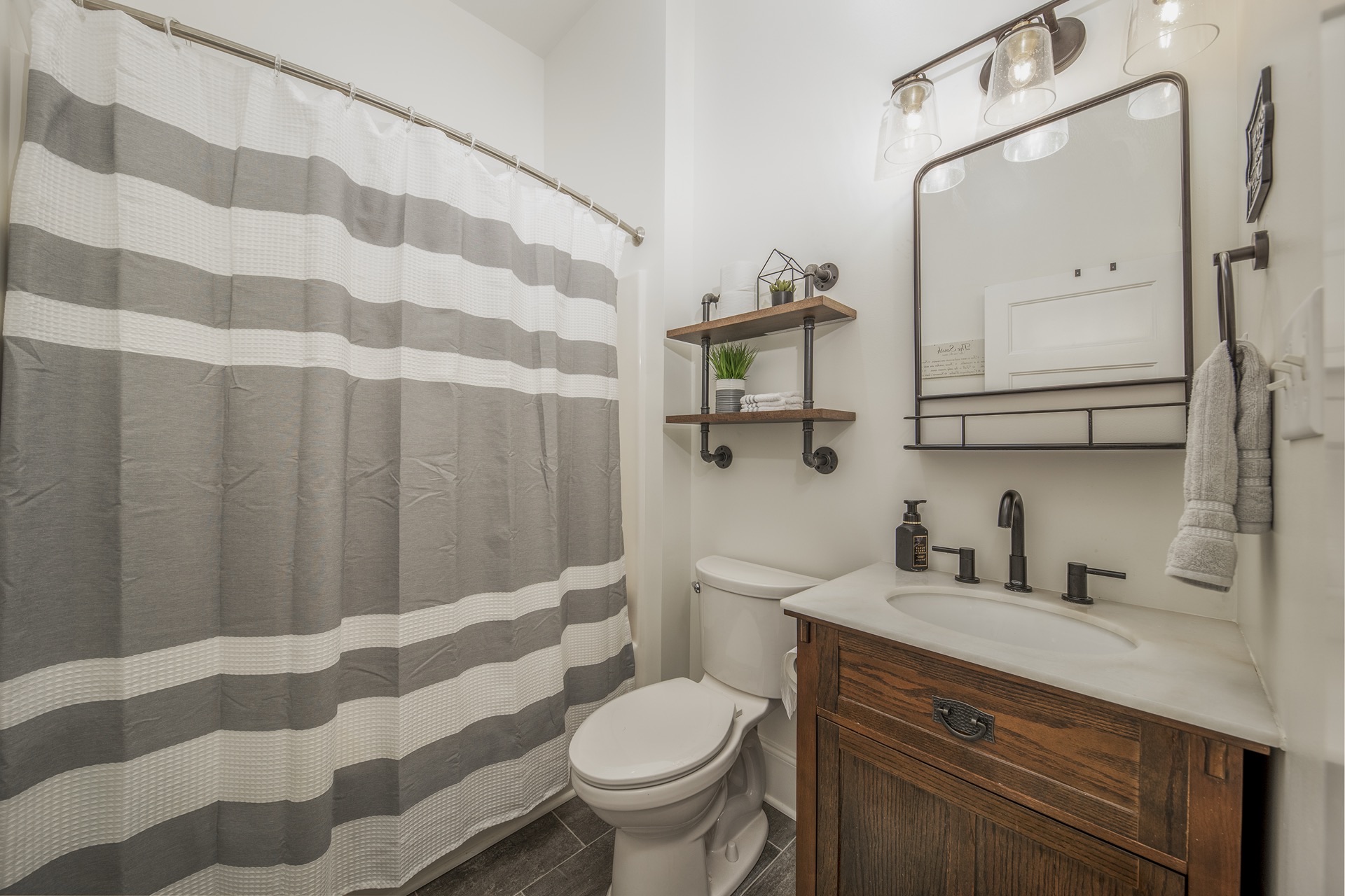 Rustic Vanity Bath